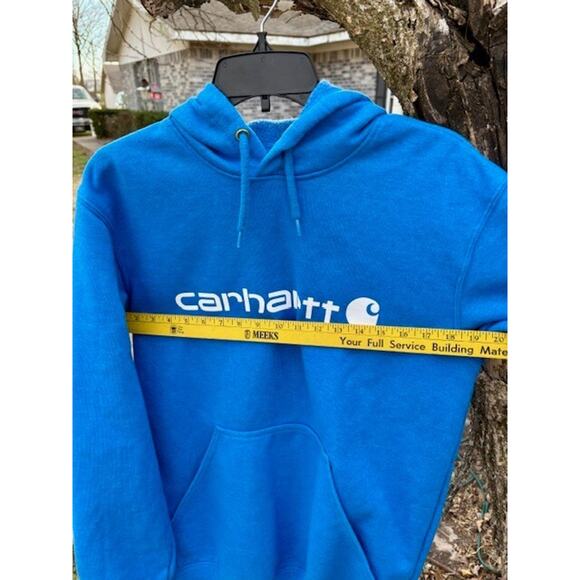 Carhartt Men's Blue Sweatshirt Size Small Model TS0074-M - Picture 5 of 9